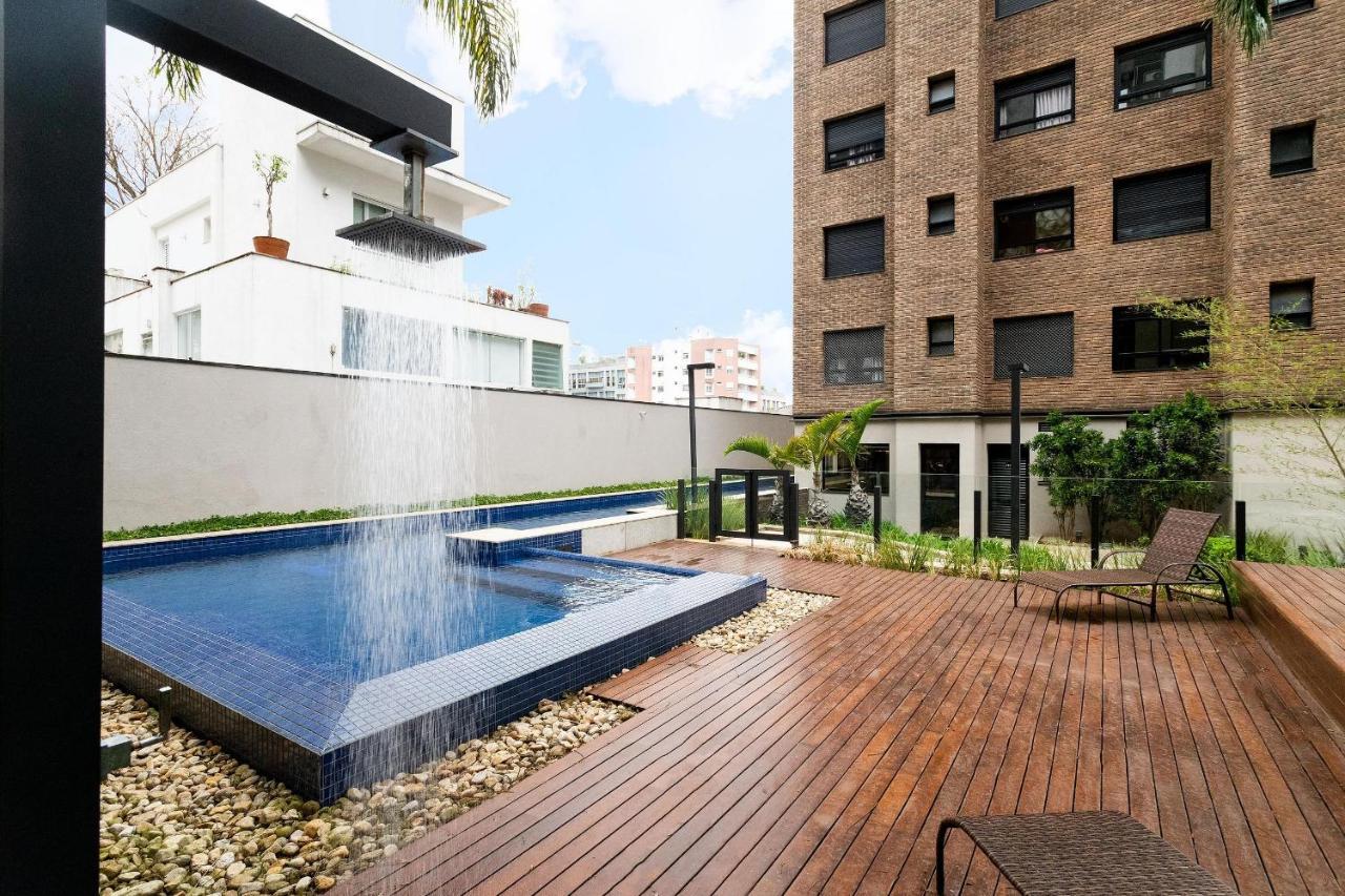 סאו פאולו Condominio Na Vila Madalena Com Lazer E Garagem מראה חיצוני תמונה