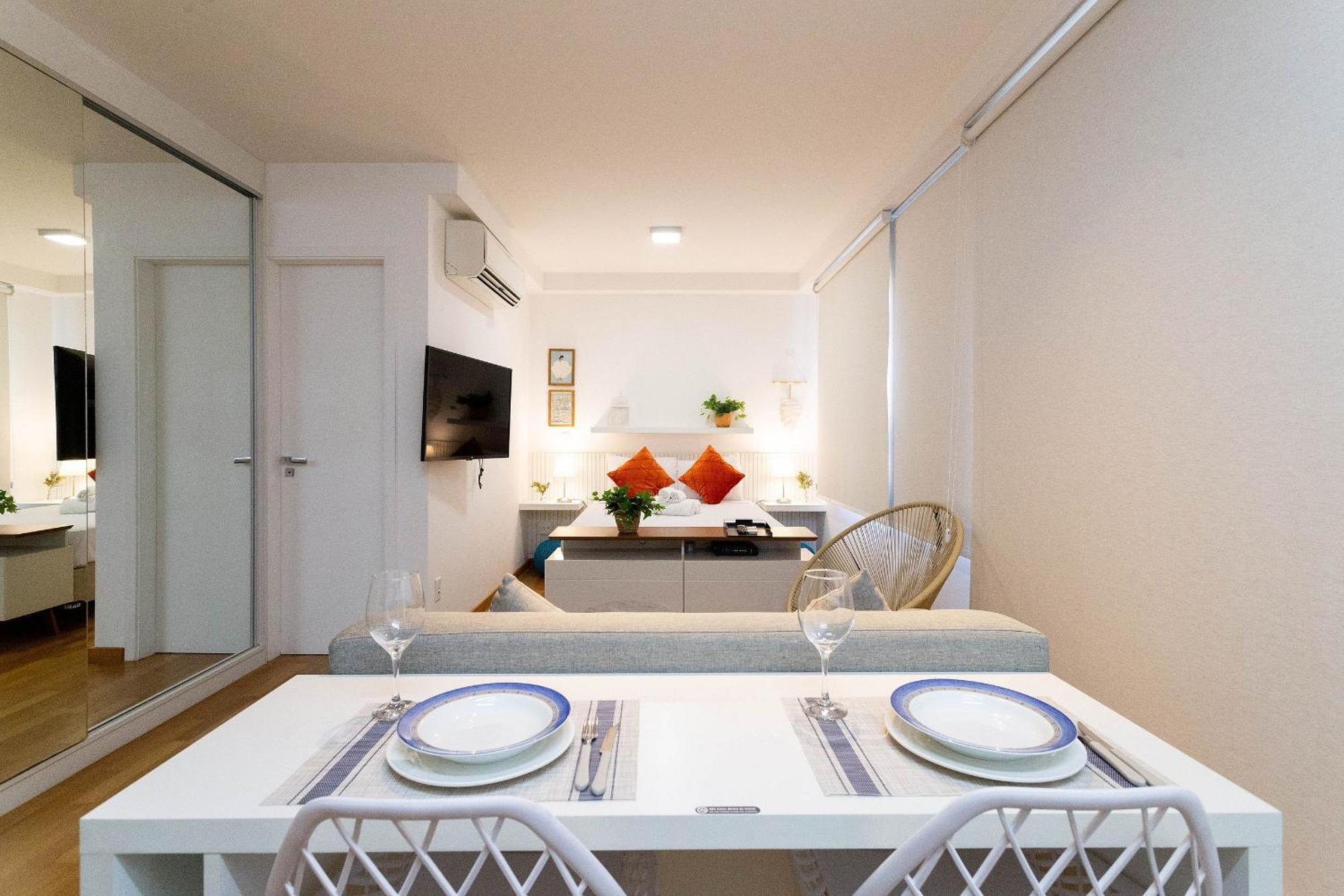 סאו פאולו Condominio Na Vila Madalena Com Lazer E Garagem מראה חיצוני תמונה