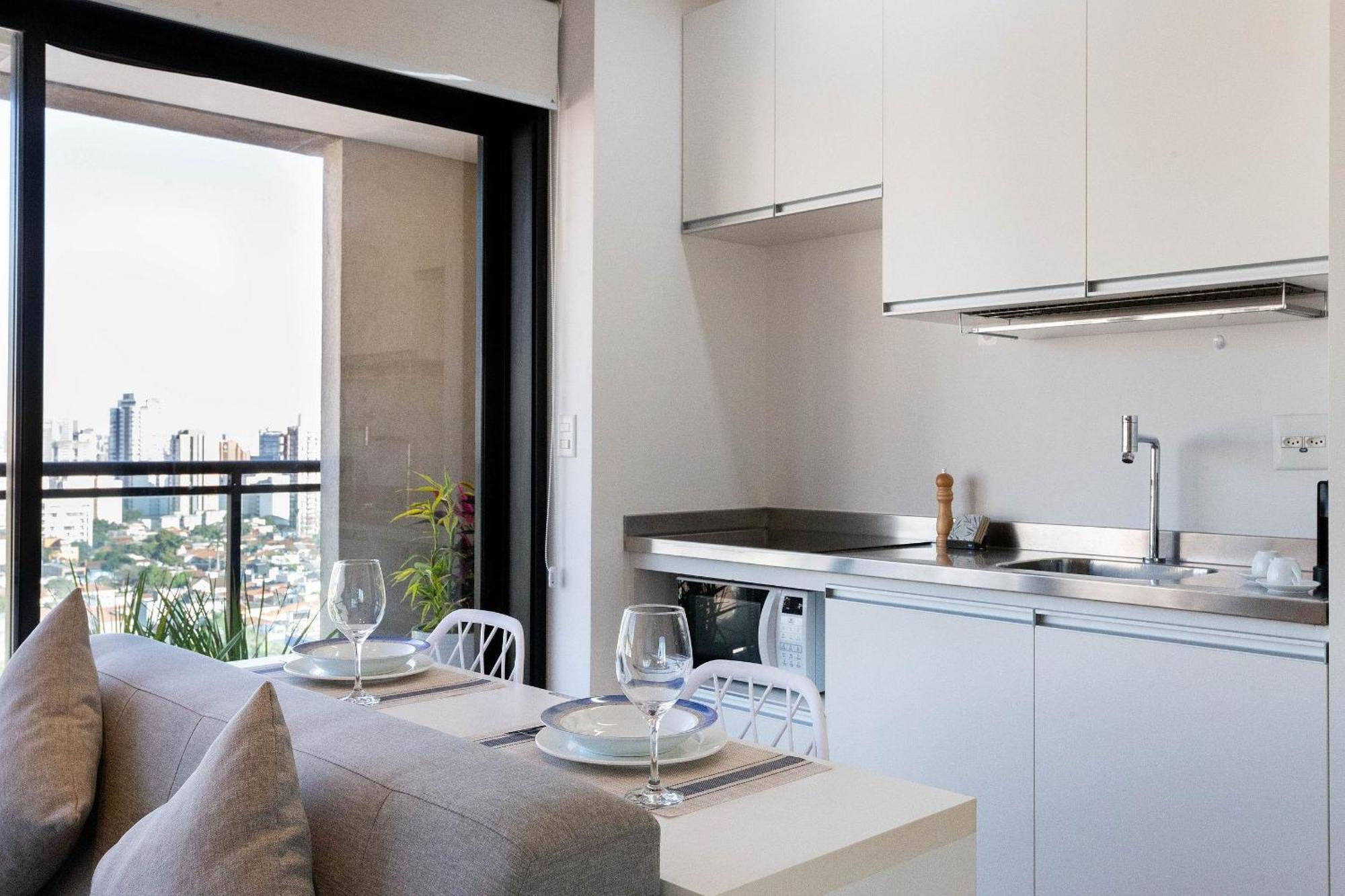 סאו פאולו Condominio Na Vila Madalena Com Lazer E Garagem מראה חיצוני תמונה