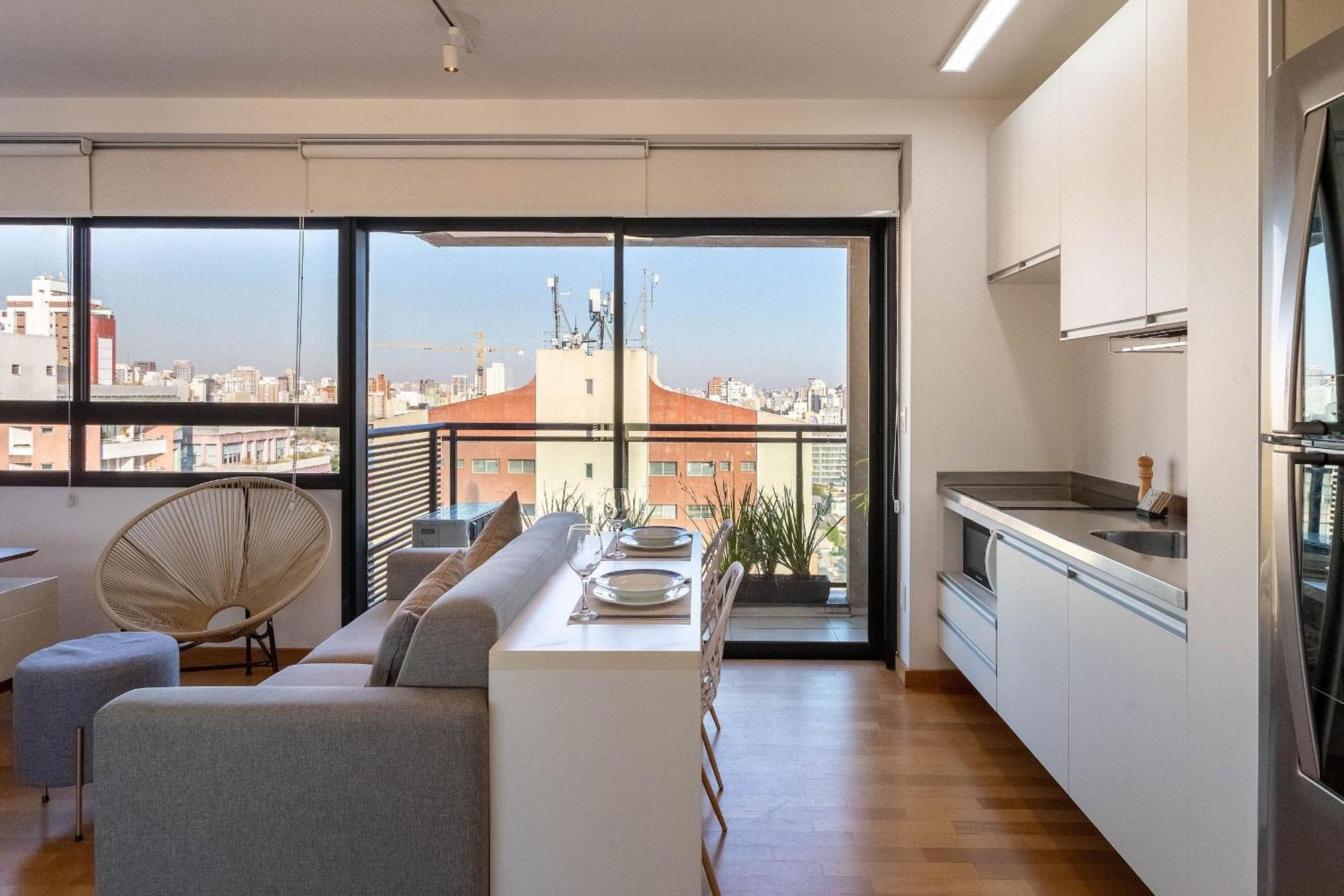סאו פאולו Condominio Na Vila Madalena Com Lazer E Garagem מראה חיצוני תמונה