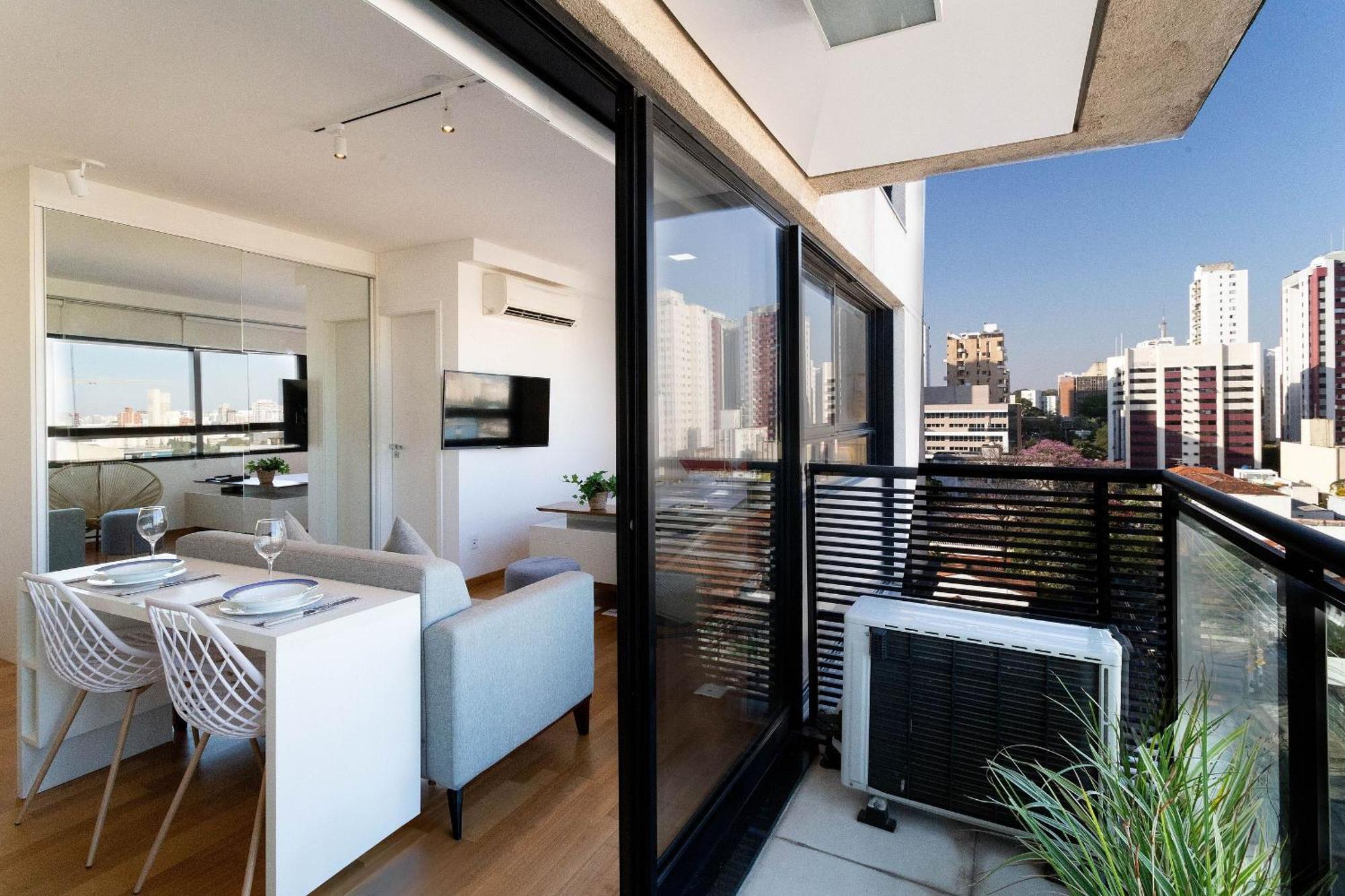 סאו פאולו Condominio Na Vila Madalena Com Lazer E Garagem מראה חיצוני תמונה