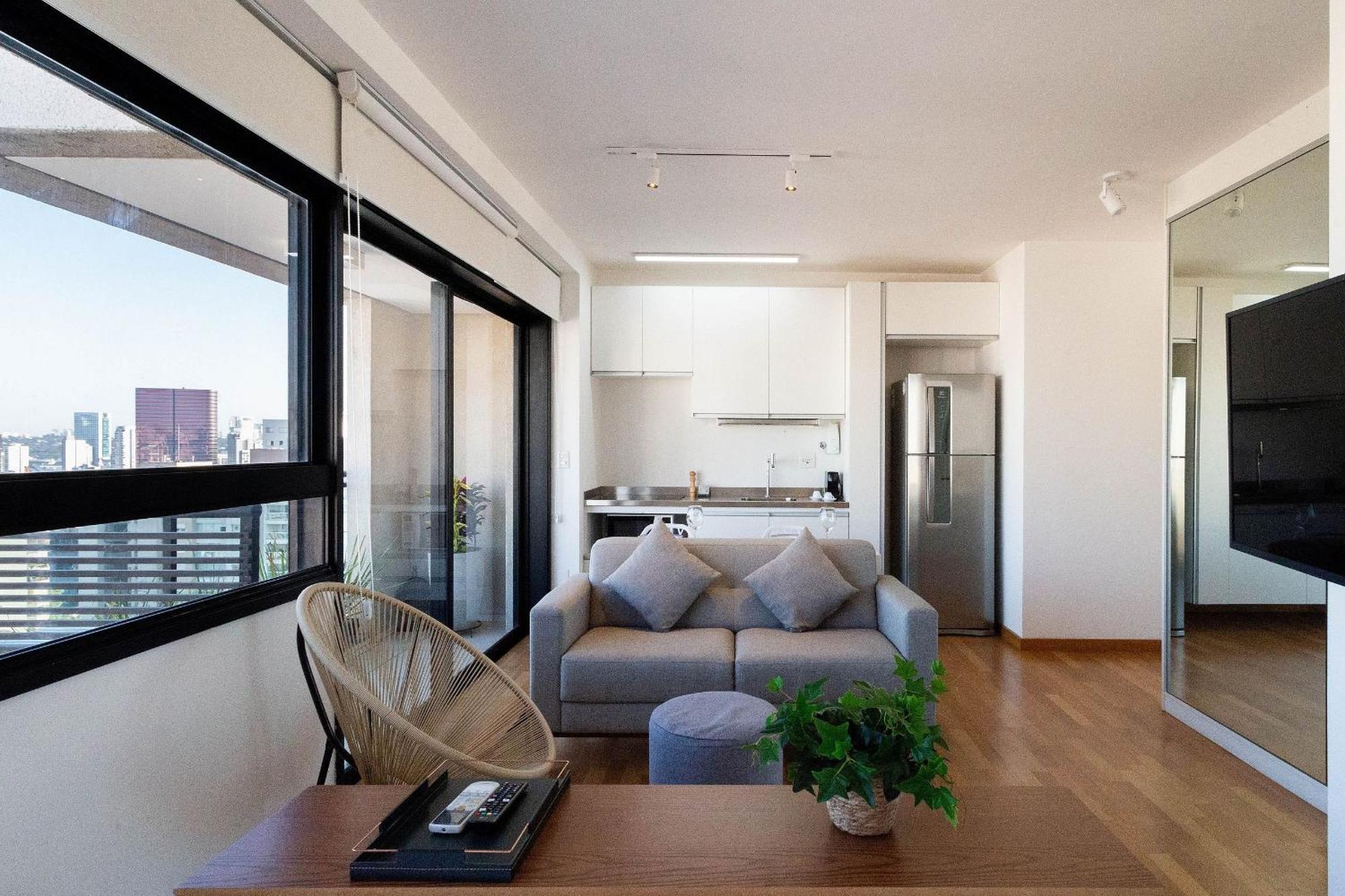 סאו פאולו Condominio Na Vila Madalena Com Lazer E Garagem מראה חיצוני תמונה