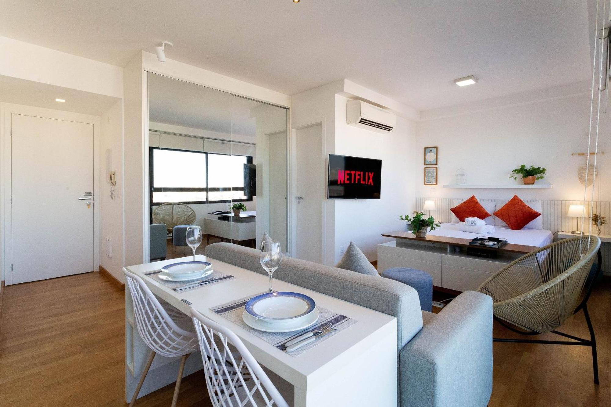 סאו פאולו Condominio Na Vila Madalena Com Lazer E Garagem מראה חיצוני תמונה