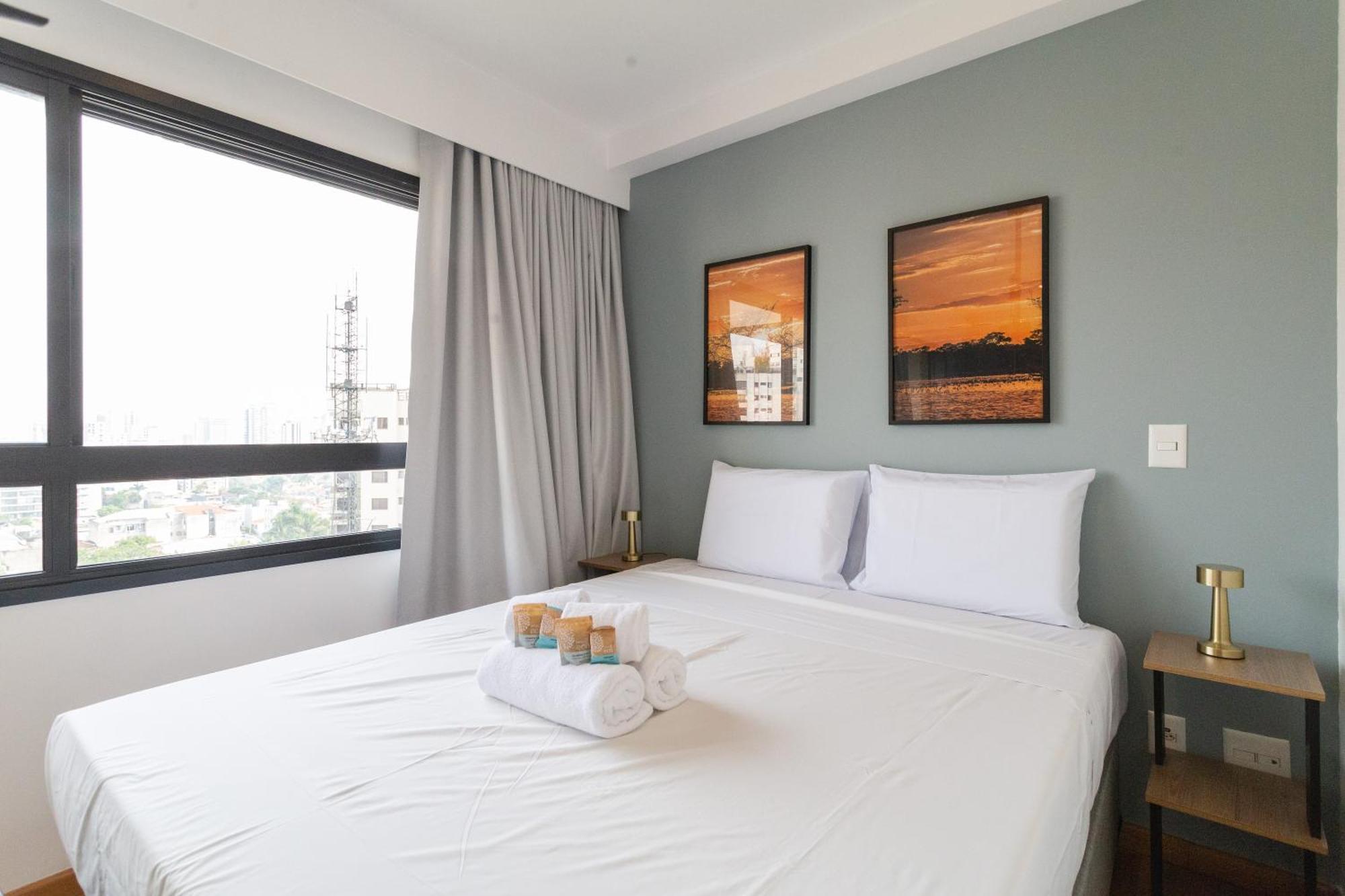 סאו פאולו Condominio Na Vila Madalena Com Lazer E Garagem חדר תמונה