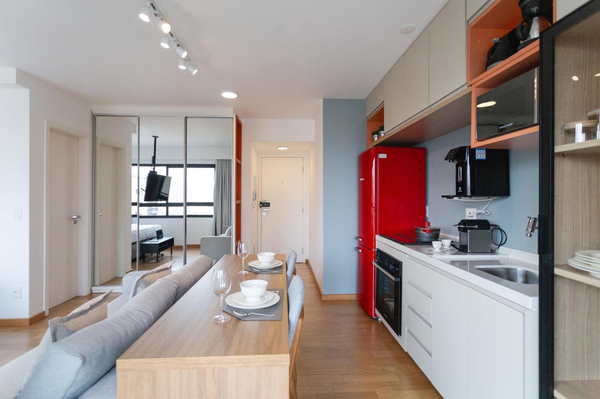 סאו פאולו Condominio Na Vila Madalena Com Lazer E Garagem מראה חיצוני תמונה
