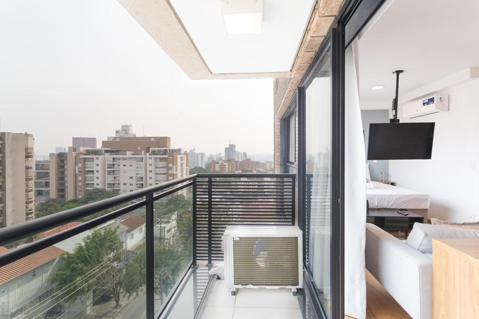 סאו פאולו Condominio Na Vila Madalena Com Lazer E Garagem מראה חיצוני תמונה